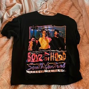 boy n the hood shirt cropped